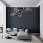 Sora Crystal Ceiling Mount Lamp - Image 3
