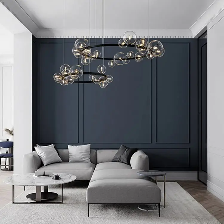 Sora Crystal Ceiling Mount Lamp - Image 3