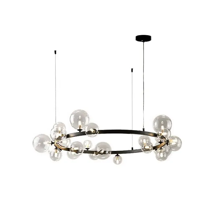 Sora Crystal Ceiling Mount Lamp - Image 8