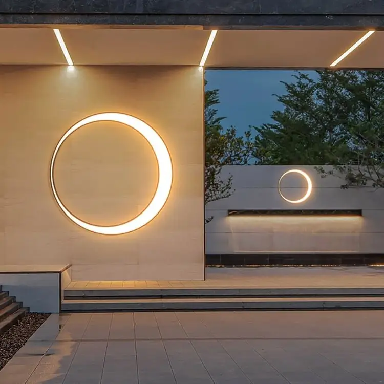 Cirque Modern Round Lighting Home Decor Outdoor Lamp - Image 5