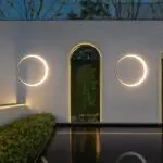 Cirque Modern Round Lighting Home Decor Outdoor Lamp - Image 2