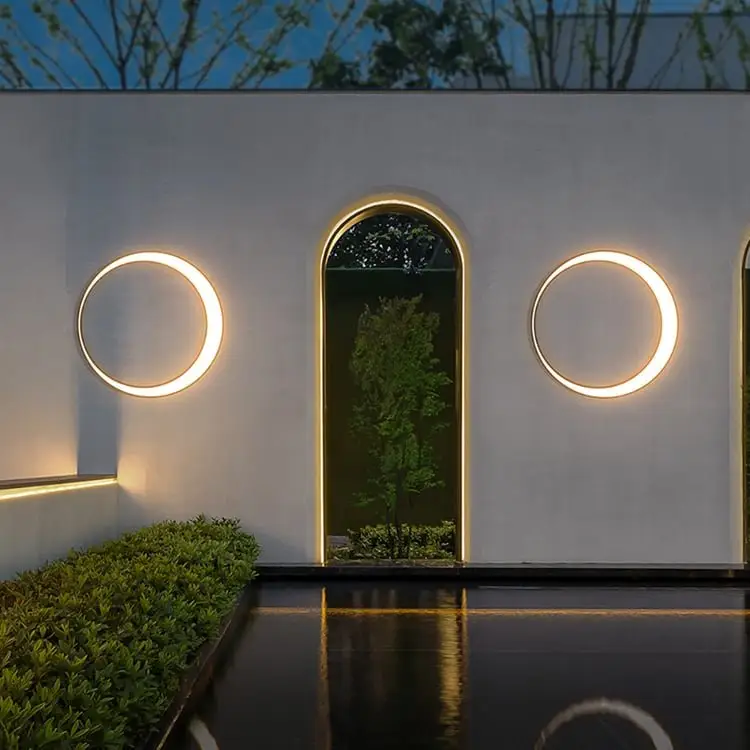 Cirque Modern Round Lighting Home Decor Outdoor Lamp - Image 2