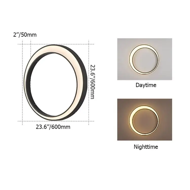 Cirque Modern Round Lighting Home Decor Outdoor Lamp - Image 14