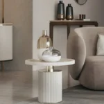 Gracias Modern French Round Coffee Table Set – Minimalist Luxury in Three Sizes - Image 2