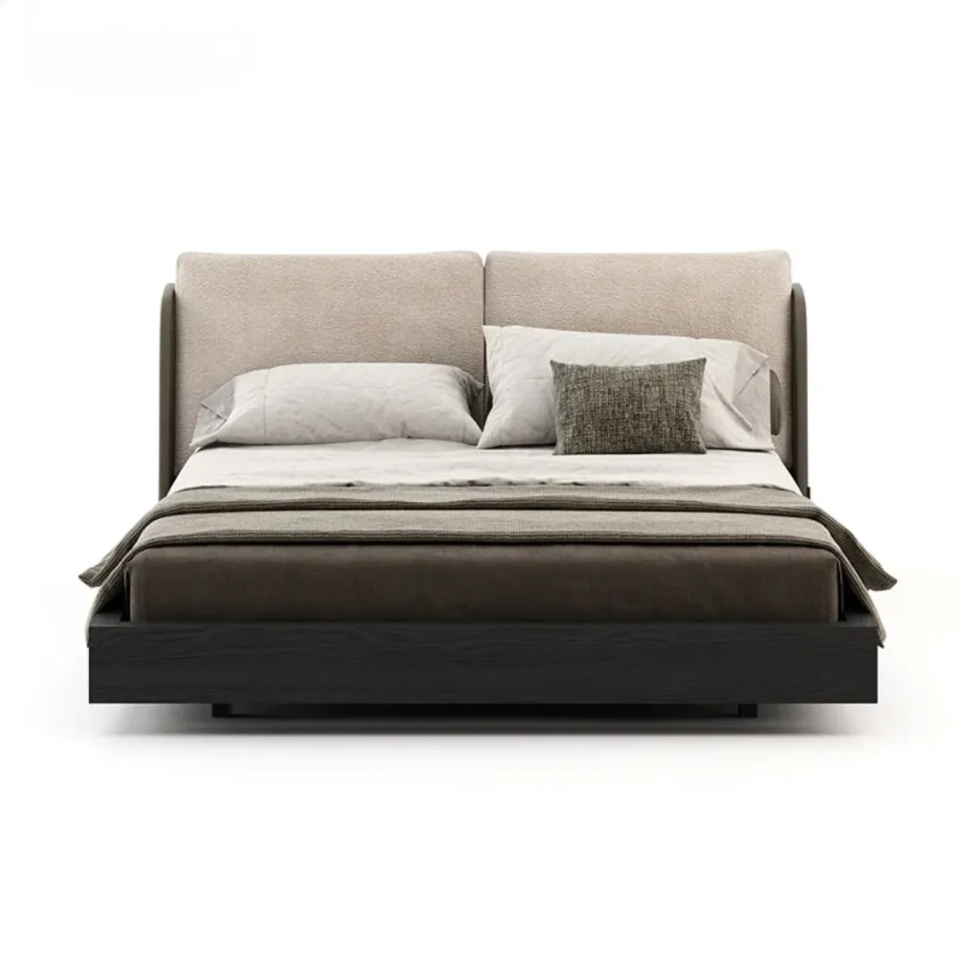 COMFORT Modern Italian Design Luxury Bed King Size Modern Leather Bed - Image 5