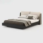 COMFORT Modern Italian Design Luxury Bed King Size Modern Leather Bed - Image 4
