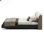 COMFORT Modern Italian Design Luxury Bed King Size Modern Leather Bed - Image 3
