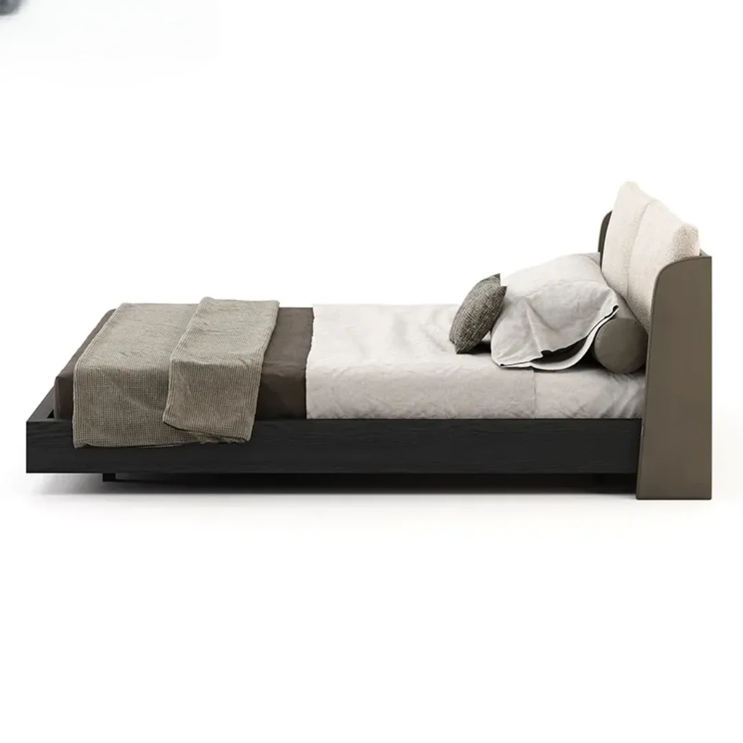 COMFORT Modern Italian Design Luxury Bed King Size Modern Leather Bed - Image 3