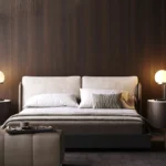 COMFORT Modern Italian Design Luxury Bed King Size Modern Leather Bed - Image 2