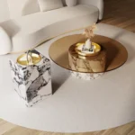 Epps Contemporary Round & Marble Coffee Table Set – Functional Elegance for Modern Living Spaces - Image 9