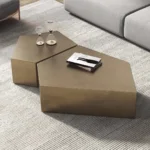 Evara veneer top Contemporary Coffee Table - Image 2