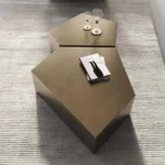 Evara veneer top Contemporary Coffee Table - Image 3