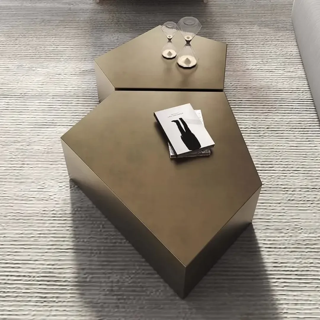 Evara veneer top Contemporary Coffee Table - Image 3