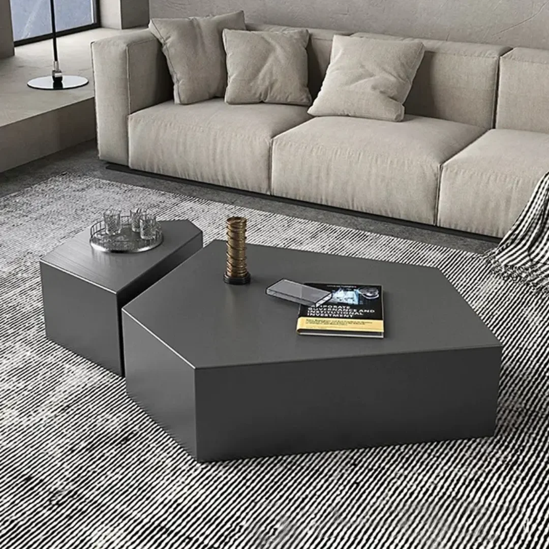 Evara veneer top Contemporary Coffee Table - Image 5