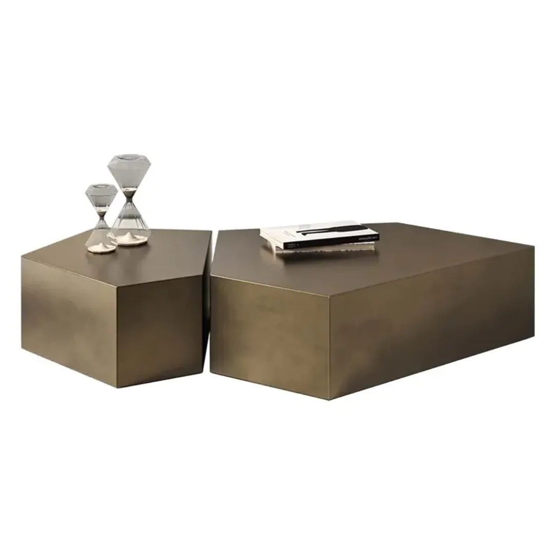 Evara veneer top Contemporary Coffee Table - Image 4