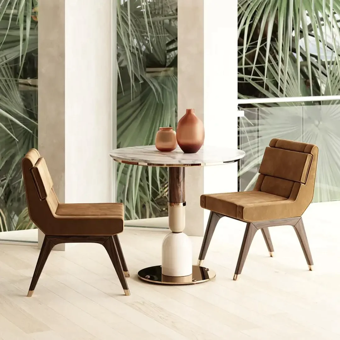 IndiSheesham Round Coffee Table - Image 7