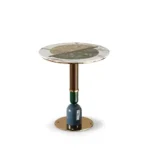 Sheldon Wooden Top Coffee Table | Cafe table - Image 5