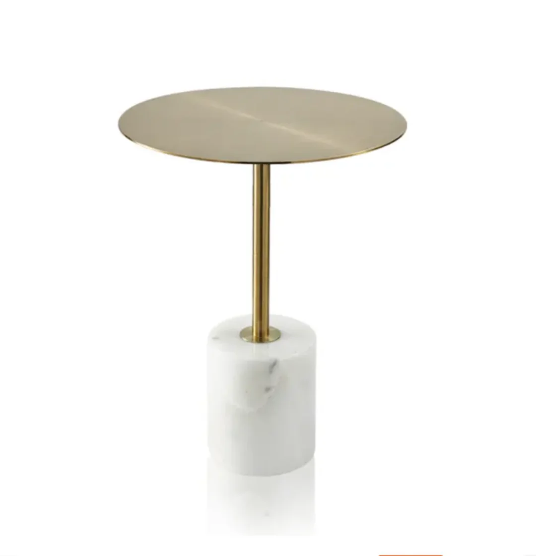 Tuffton Modern Round Metal Side Table - Image 3