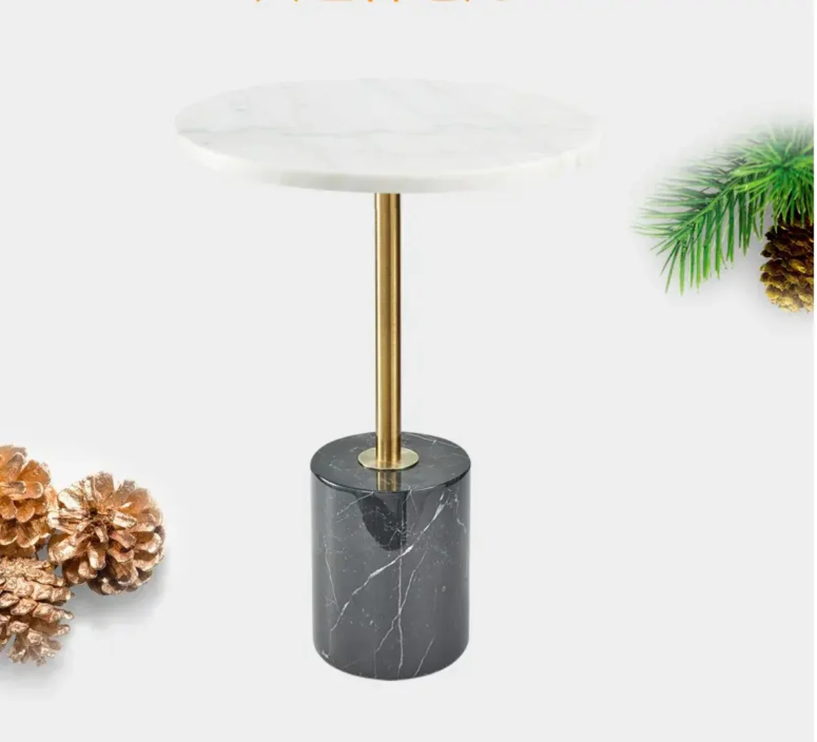 Tuffton Modern Round Metal Side Table - Image 10