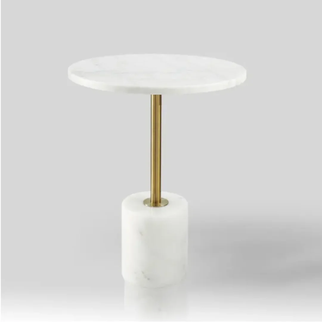 Tuffton Modern Round Metal Side Table - Image 5