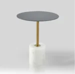 Tuffton Modern Round Metal Side Table - Image 4