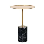 Tuffton Modern Round Metal Side Table - Image 7