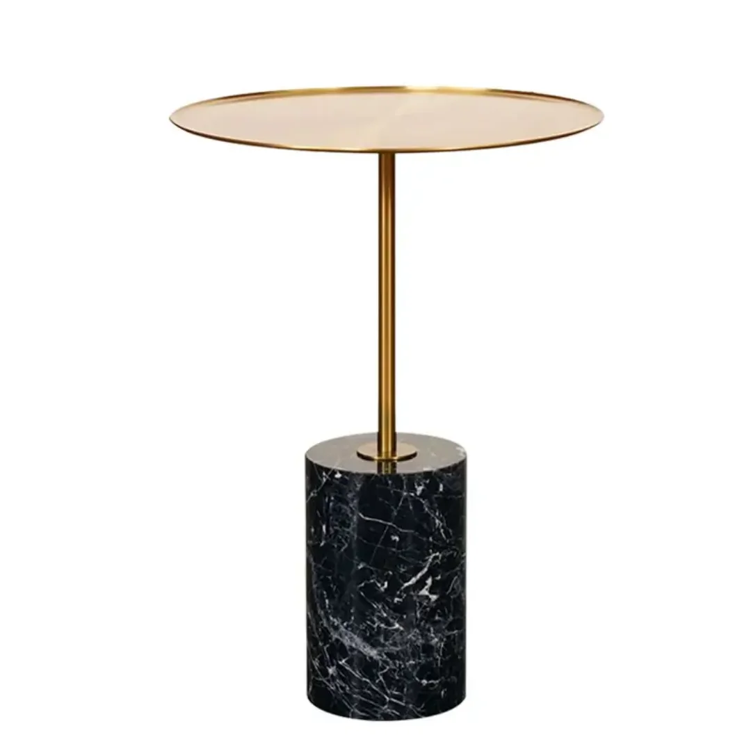 Tuffton Modern Round Metal Side Table - Image 7