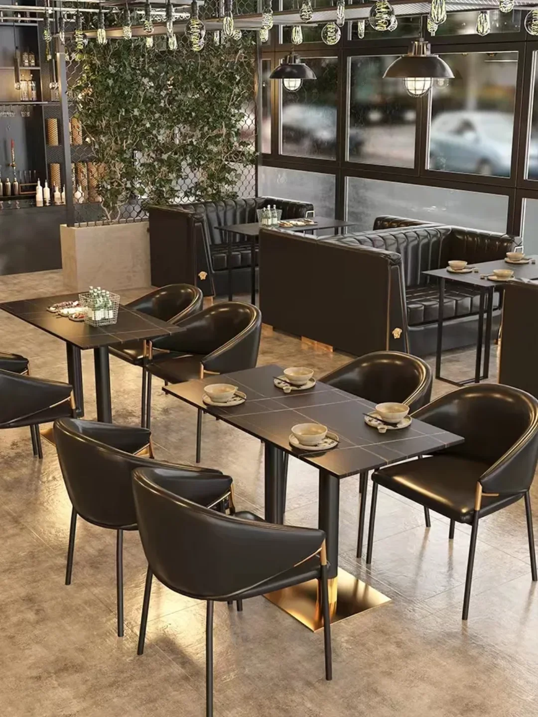 Neptune LuxeSheen Western Restaurant Dining Chair - Image 4