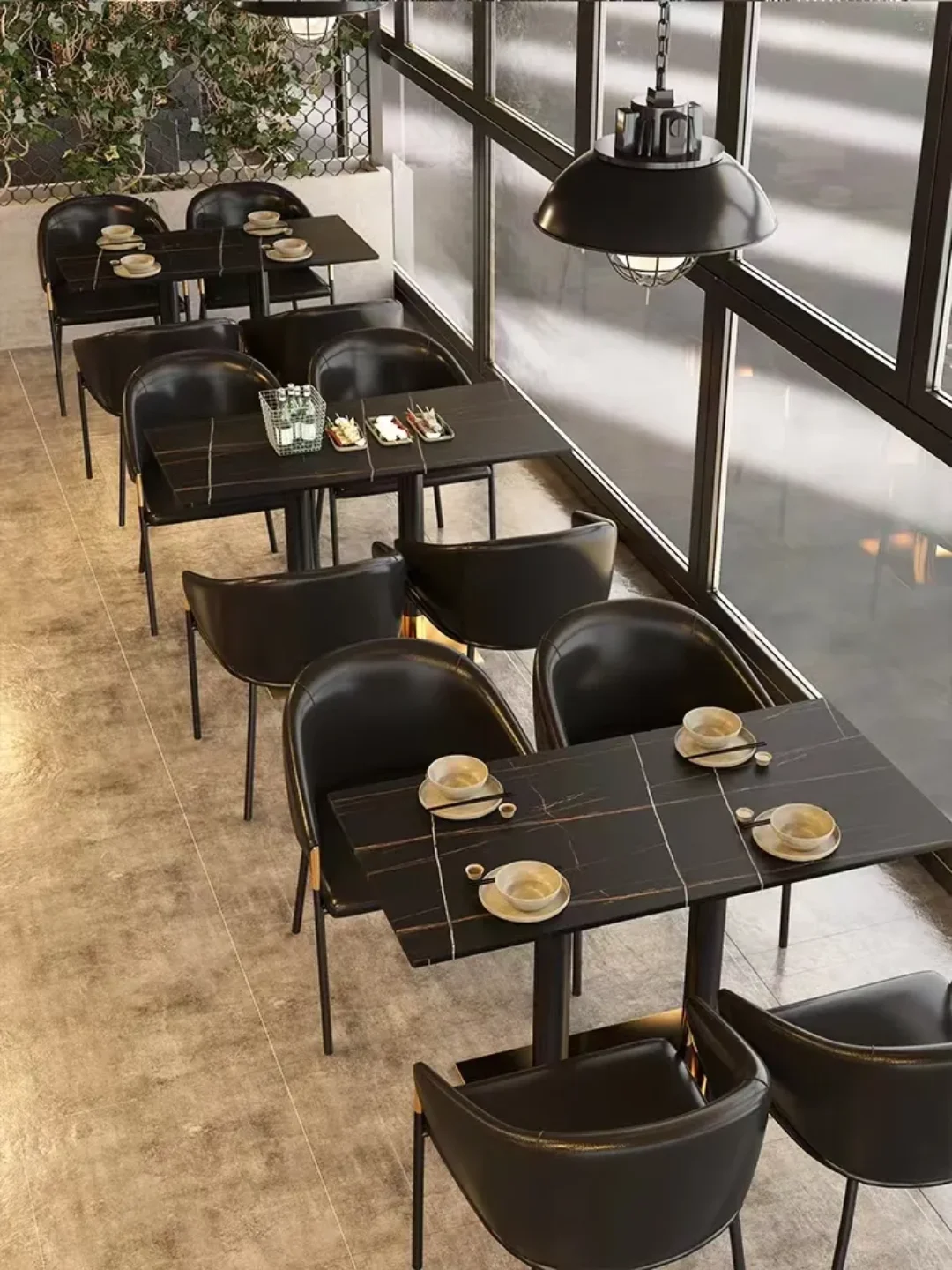 Neptune LuxeSheen Western Restaurant Dining Chair - Image 3