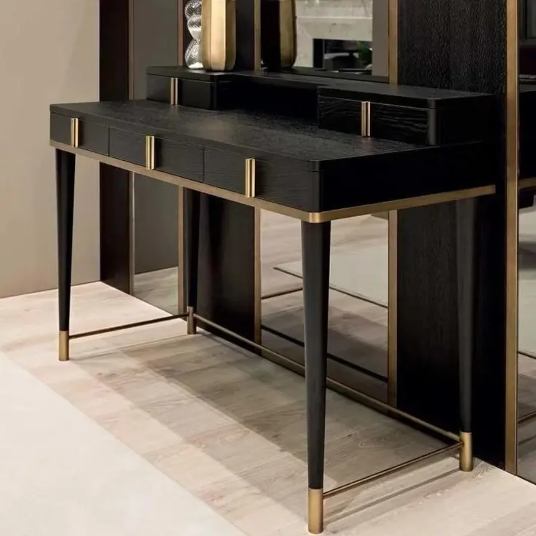 2025/05/1000169148.png Gala Modern Design Console Table Set Table with 3 Drawers - Image 1