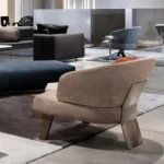 Modern Design chair living room single cafe sofa chair - Image 7