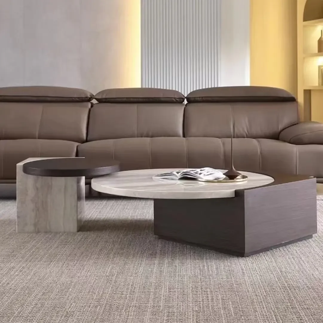Shelly Wooden Top Coffee Table - Image 3