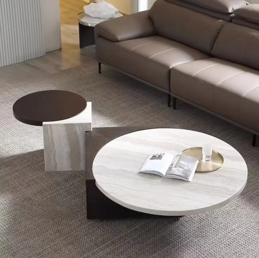 Shelly Wooden Top Coffee Table - Image 5