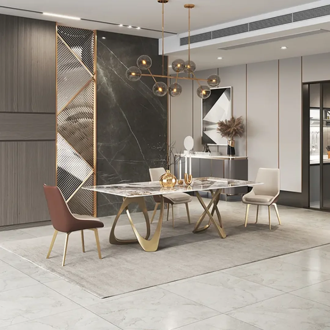 2025/05/1000171497.png Crisscross Modern Natural Stone Top Dining Table - Image 1