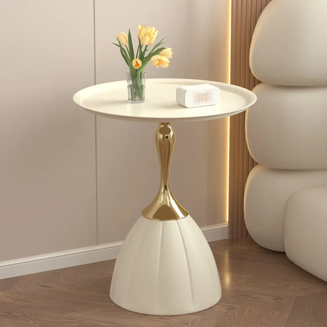 2025/05/1000171519.png Metz Modern Round End Table Metal (Pair) - Image 1