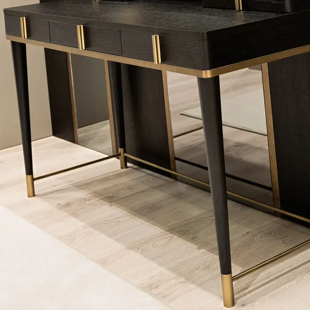 Gala Modern Design Console Table Set Table with 3 Drawers - Image 5