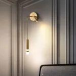 Allen Dual Minimalist Bedroom Wall Lamp