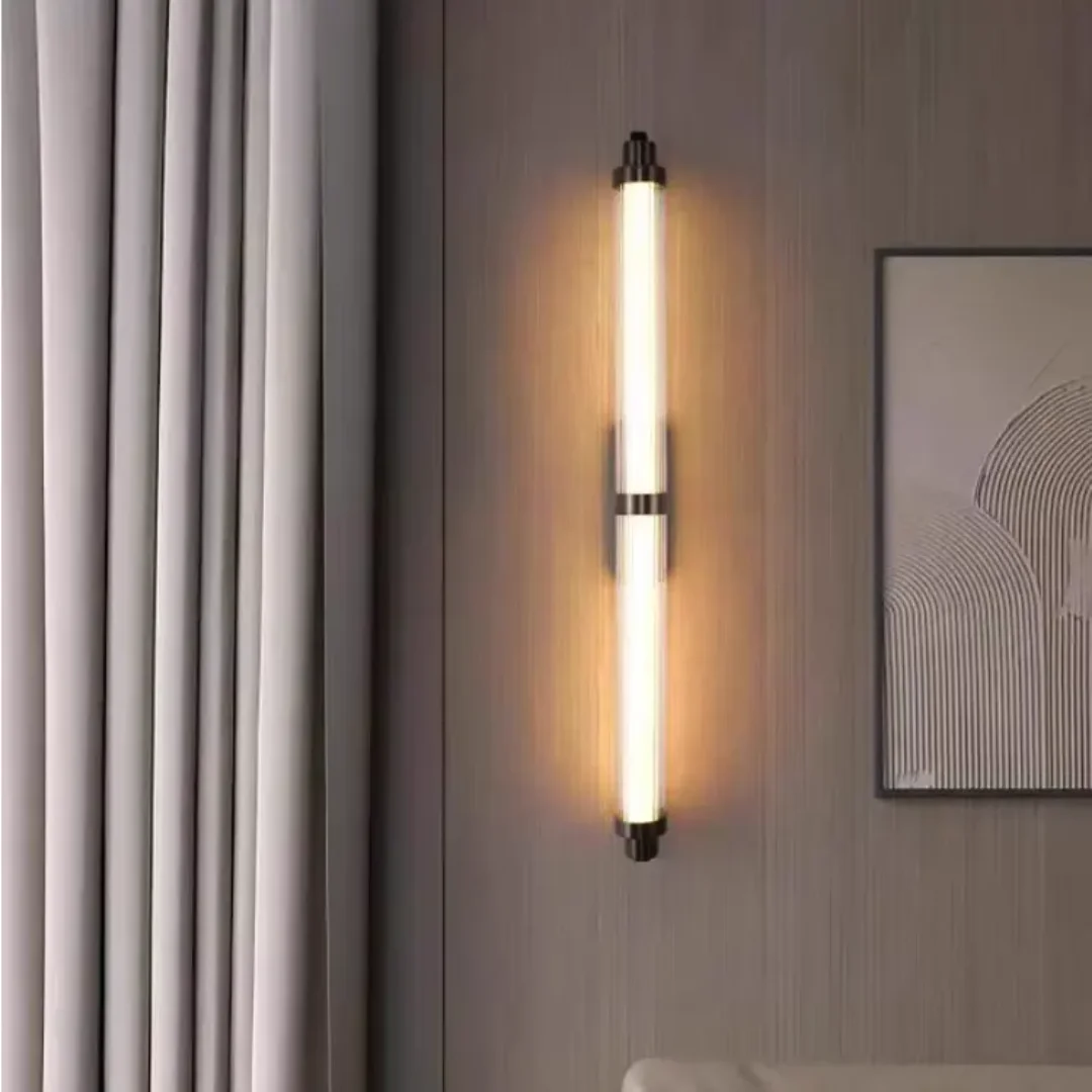 Stylish & Modern Symmetric Design Brass Handmade Lamp - Image 4