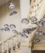 Cloud Nordic Glass Chandelier - Image 5