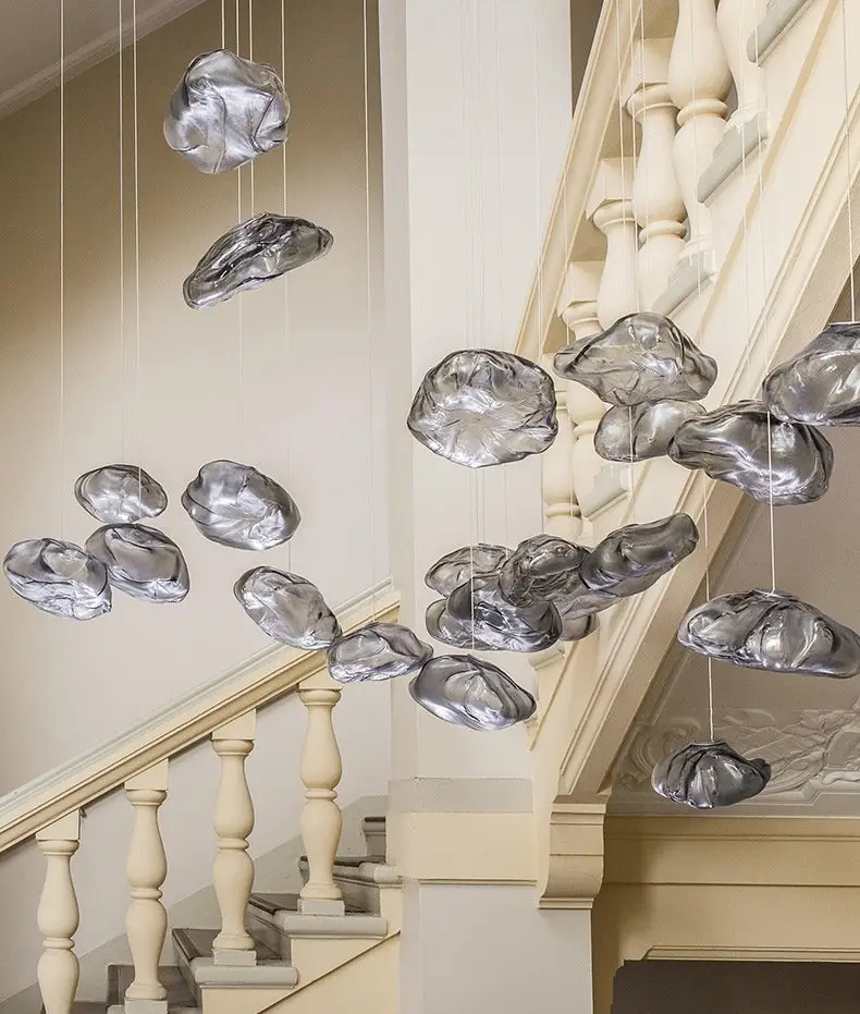 Cloud Nordic Glass Chandelier - Image 5