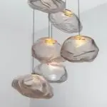 Cloud Nordic Glass Chandelier - Image 11