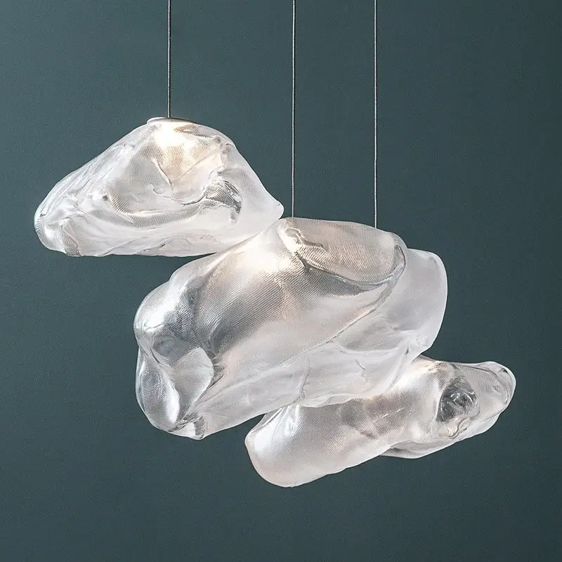 Cloud Nordic Glass Chandelier - Image 4