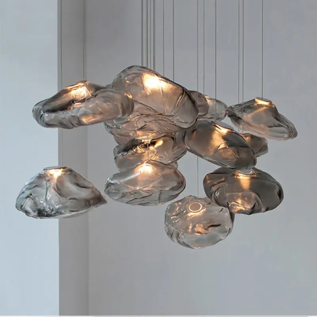 Cloud Nordic Glass Chandelier - Image 15