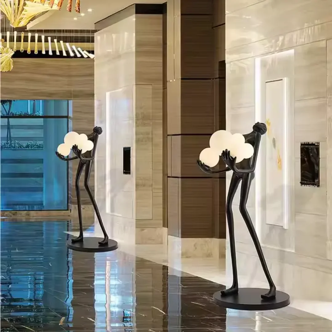 Hito Nordic Human Statue Floor Lamp - Image 9