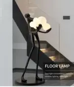 Hito Nordic Human Statue Floor Lamp - Image 4