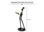 Hito Nordic Human Statue Floor Lamp - Image 10