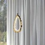 Modern Handmade Decorative Glaze Stone Art Texture Glass Crystal Lamp - Image 4