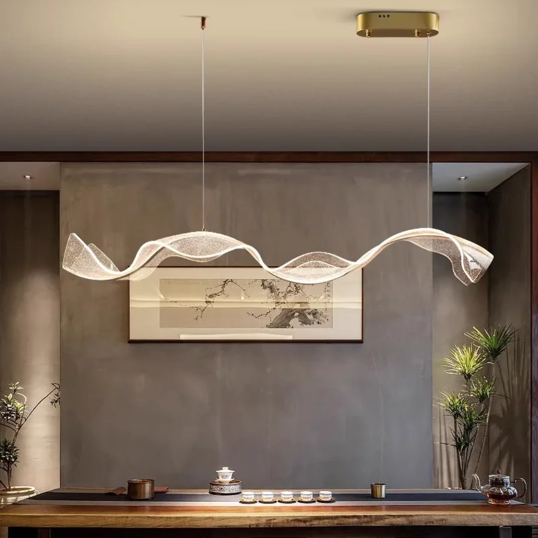 Acrylic Ceiling plate lamp creative model room front desk - Image 3