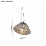 Cloud Nordic Glass Chandelier - Image 18