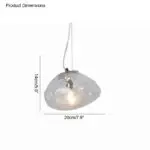 Cloud Nordic Glass Chandelier - Image 21